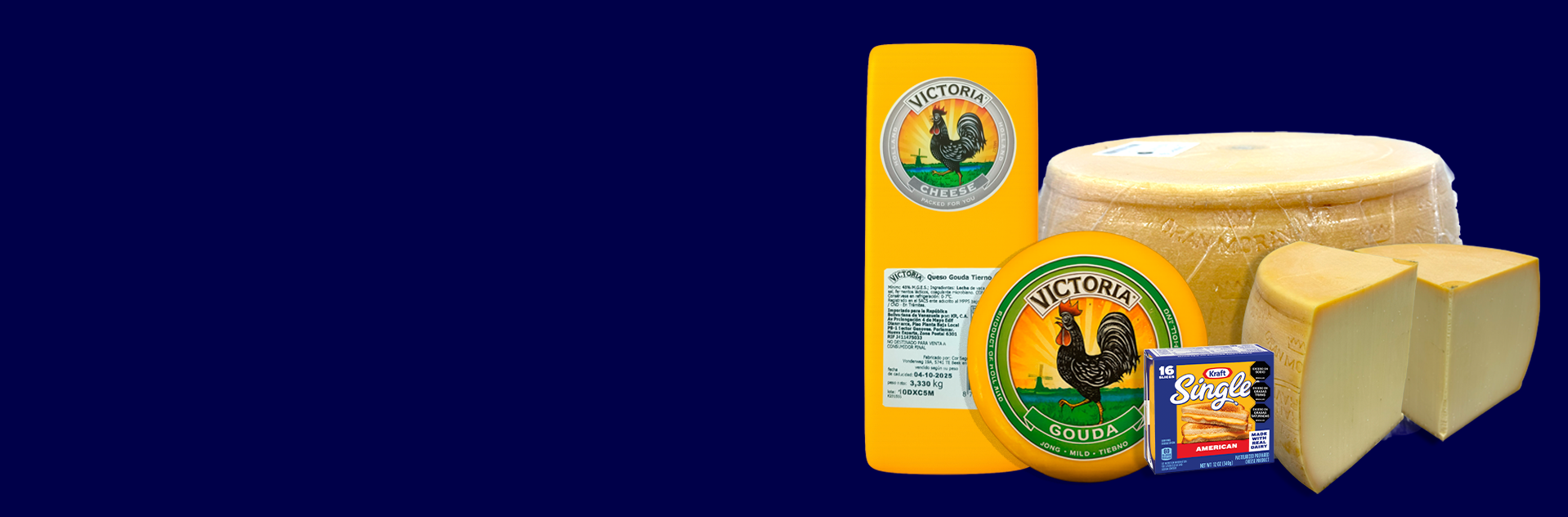 Productos importados fondo azul by Disprolac