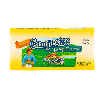 mantequilla campestre barra 200gr
